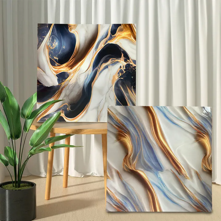 High Quality Self Adhesive 30*60cm  Decorative Peel And Stick Marble Wall Sticker