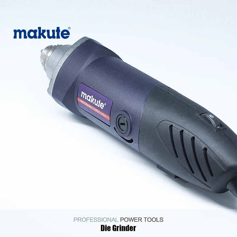 China makute DG003 6mm 14mm 400w 600w micro flexible mini collet extend pneumatic electric 110v air die grinder