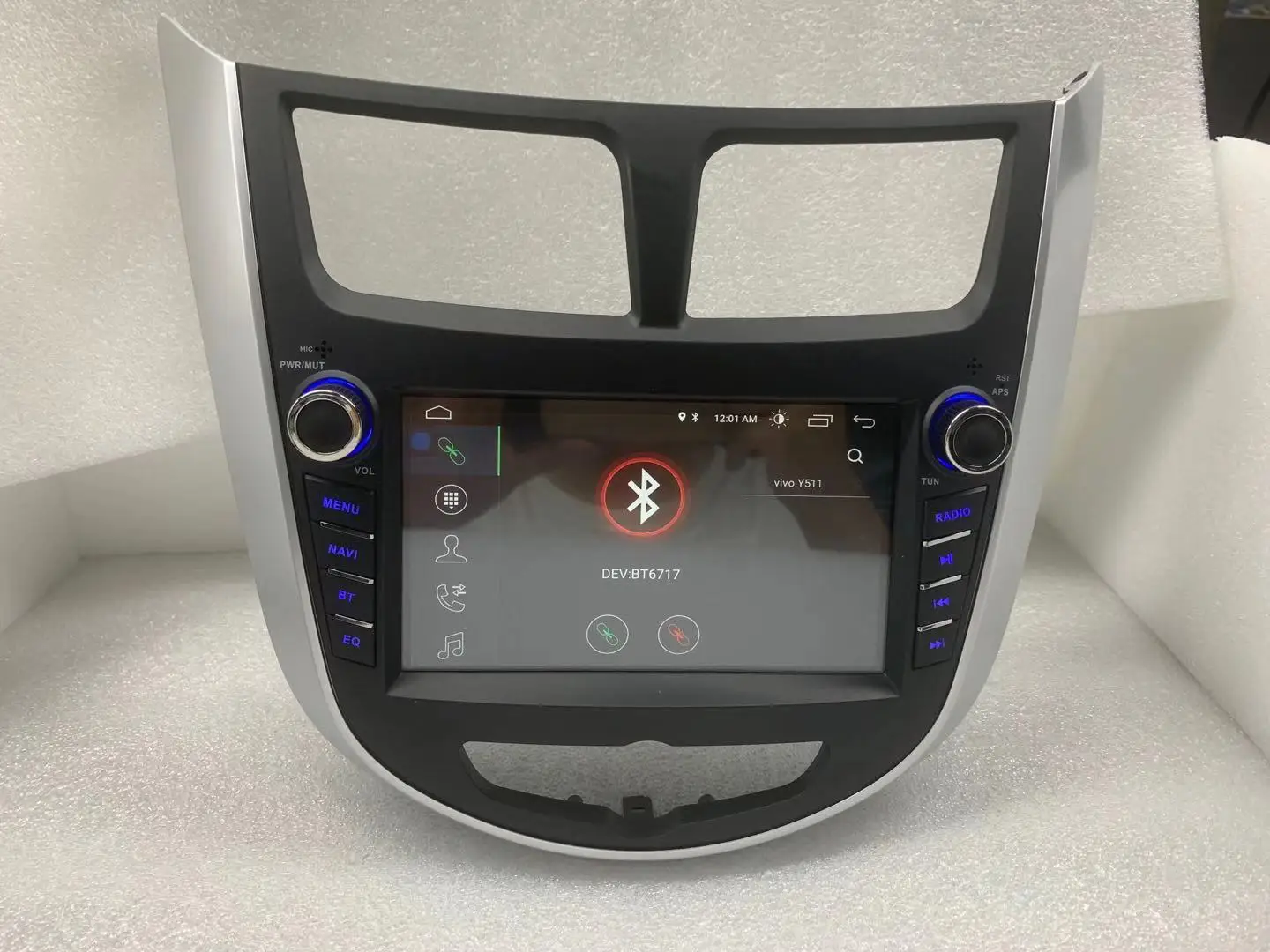 Автомагнитола 2 din с навигацией для Hyundai Verna ACCENT SOLARIS 2011-2012