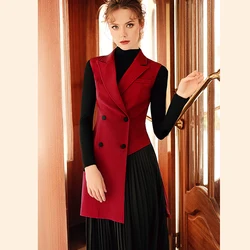 Autumn Tow Piece Set Fashion Vest Long Wholesale Design Fashion Dresses New Office Lady For Women Clothing Women Business Skirts