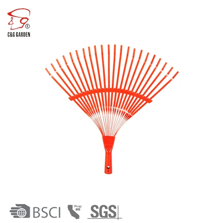 RK22-104 22 Teeth Steel Rake With Fiberglass Handle Garden hand tool