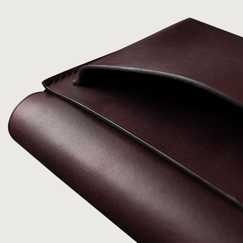 Wholesale Hot Sale Calfskin material Cigar Accessories Travel Cigar Humidor Leather Holder