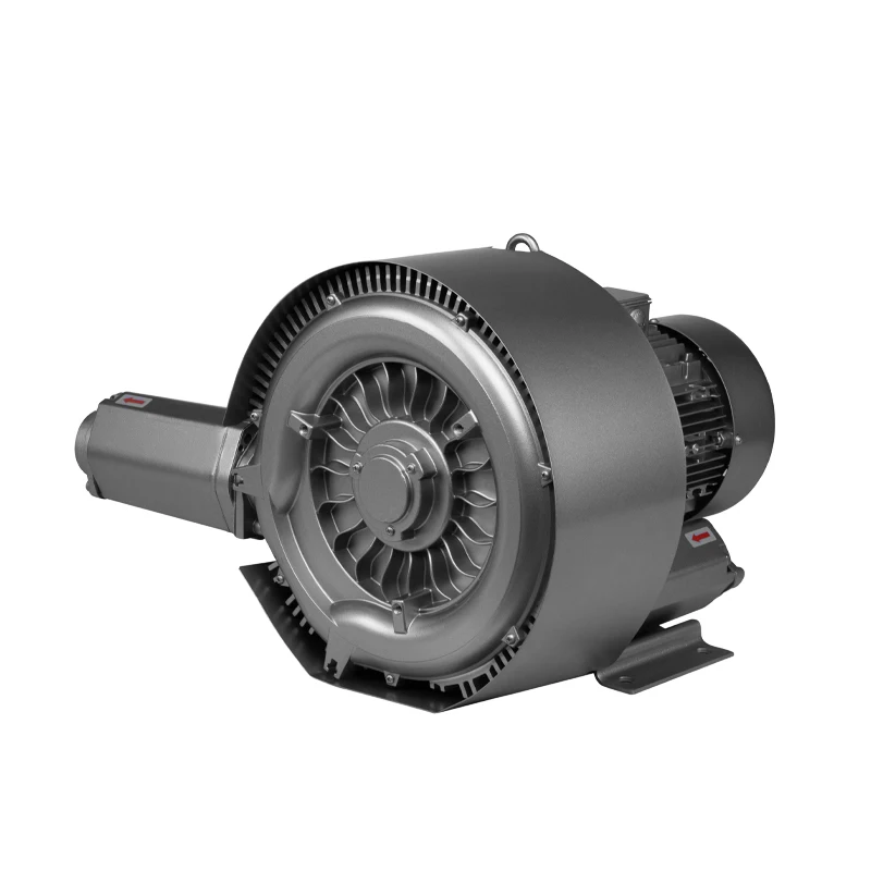 1 Phase 1.5Kw High Pressure Electric Double Stage Air Ring Gas Side Channel Blower for Swimming Pool/SPA Pool
