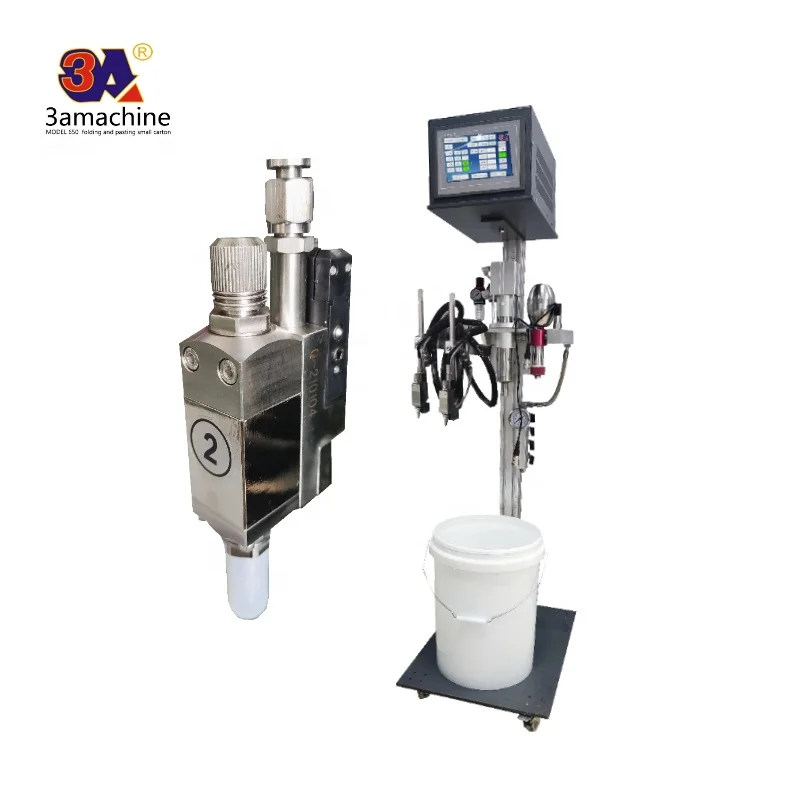 High Speed four gun automatic cold glue system for folder gluer machine folding gluing machine Paper Forming Machine