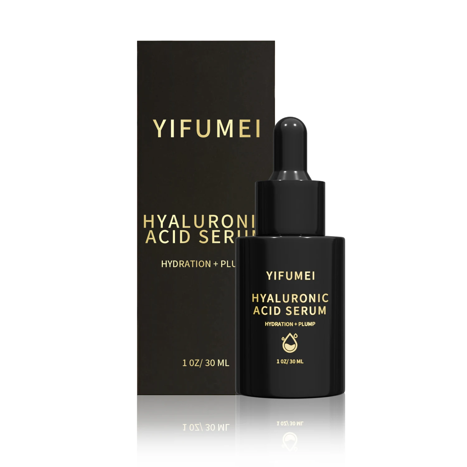 Private Label Anti Aging Moisturizing Hydration Facial Skin Care Pure Hyaluronic Acid Serum