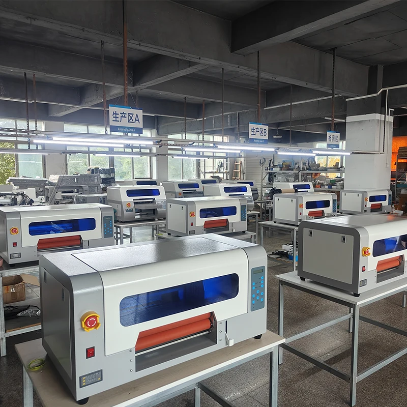 Uv A3 Cup Wraps Sticker Printing Printer Uv Roll to Roll Printer UV with Laminator