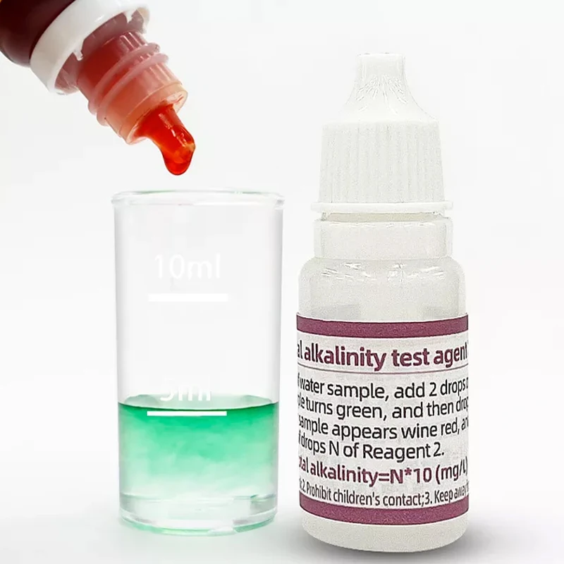 Total Alkalinity Detection Kit Aquaculture Alkalinity Rapid Analysis Kit Fish tank water quality testing agent