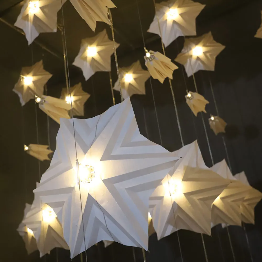 Custom Mechanical Dynamic Lighting Modern Airport Decorate Lighting Umbrellas Interactive Installation Chandelier Space Art