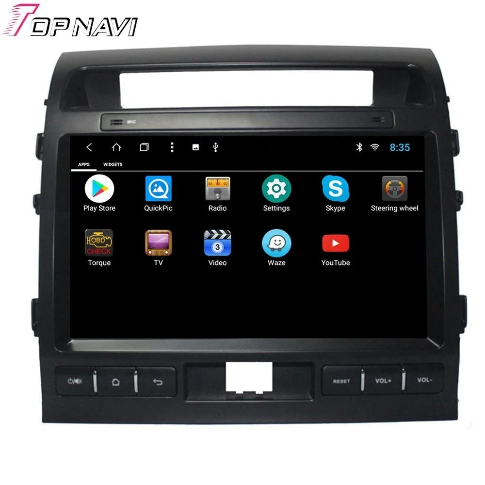10 Inch 2 Din Car GPS Navigation For Toyota Land Cruiser 2007 2008 2009 2010 2011 2012 2013 2014 2015  Android Car Radio Video