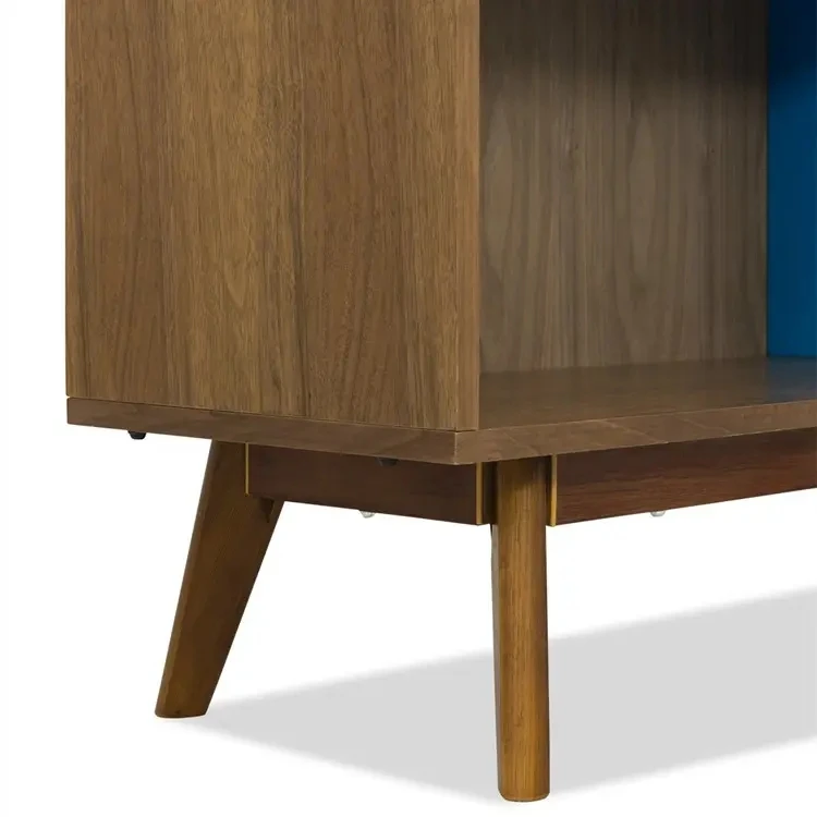 Modern Display Large Storage Cabinet Stand Holder Bookcases MDF Wooden Book Shelf