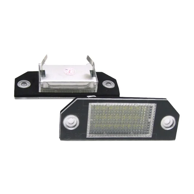 License Plate Light License Tag Lights Xenon White LED Car License Number Plate Lamps