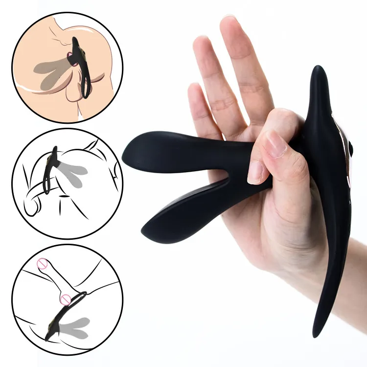 Strong 10 Speed  Remote Control Stimulator Prostata Silicone  Prostate Massager For woman Man