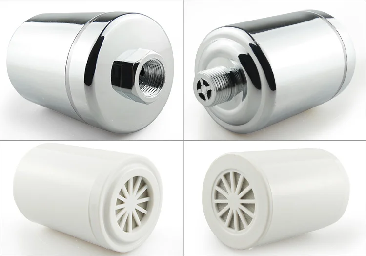 20 stages shower water filter with KDF55 Calcium sulfite activated carbon replacement shower filter