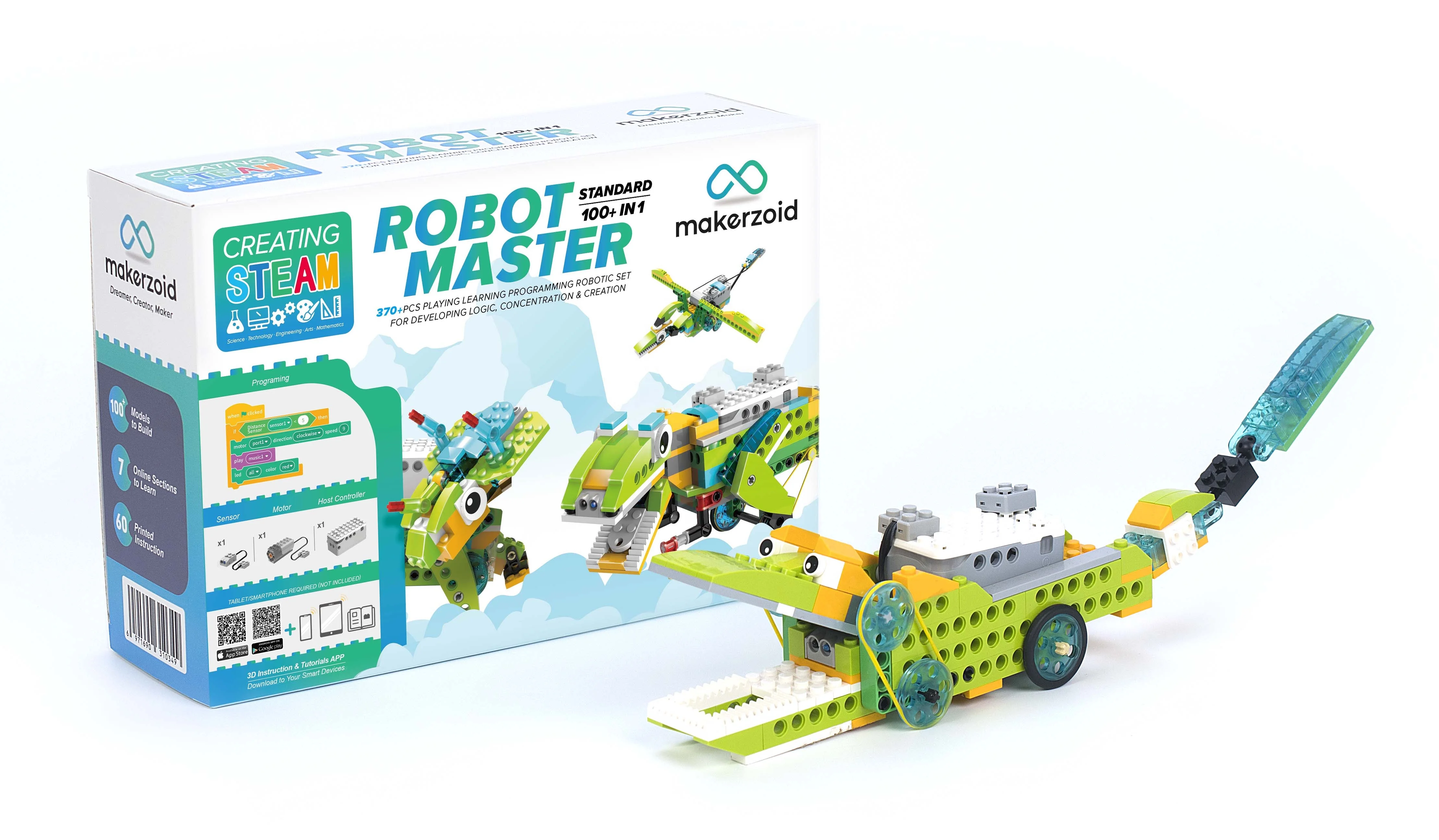 Makerzoid robot master premium 200в1