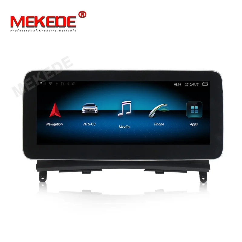  Автомобильный dvd-плеер MEKEDE 10 25 дюйма android 8 ядер + 128 ГБ для Benz C Class W204 2008-2010 NTG4.0 Wi-Fi