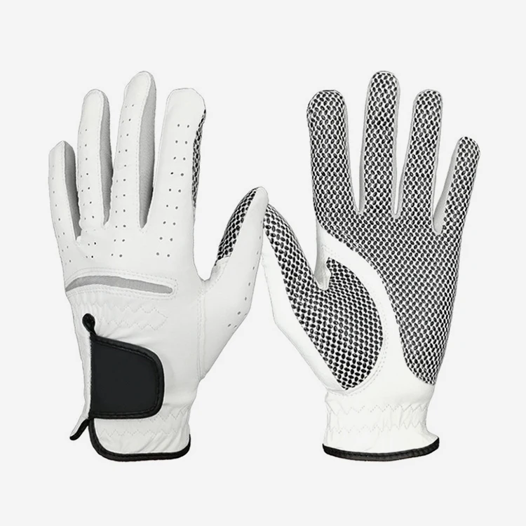Yohi Golf Glove With Patented Natural Fit Technology Made from Long Lasting Durable Genuine Cabretta Leather Golf Glove Holder