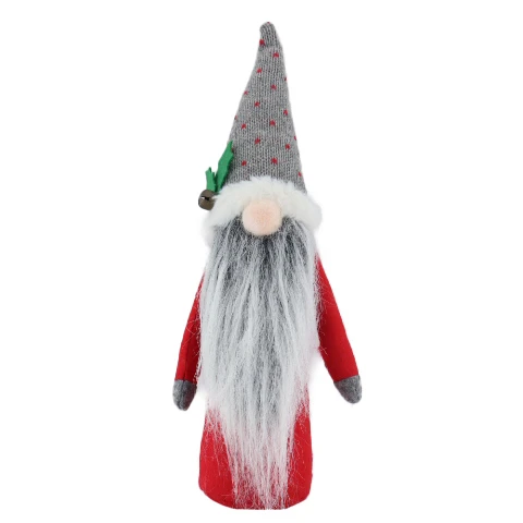 Home Party Gift Decoration polyester Fabric Handmade Christmas Gnome Goblin with Hat 2022 Christmas Gnome Elf Doll Christmas