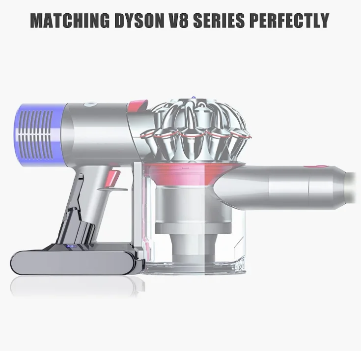 V8 Replacement Battery 21.6V - Compatible with V8 Animal V8 Absolute V8 Fluffy V8 Motorhead V8 Carbon Fiber Cord-Free