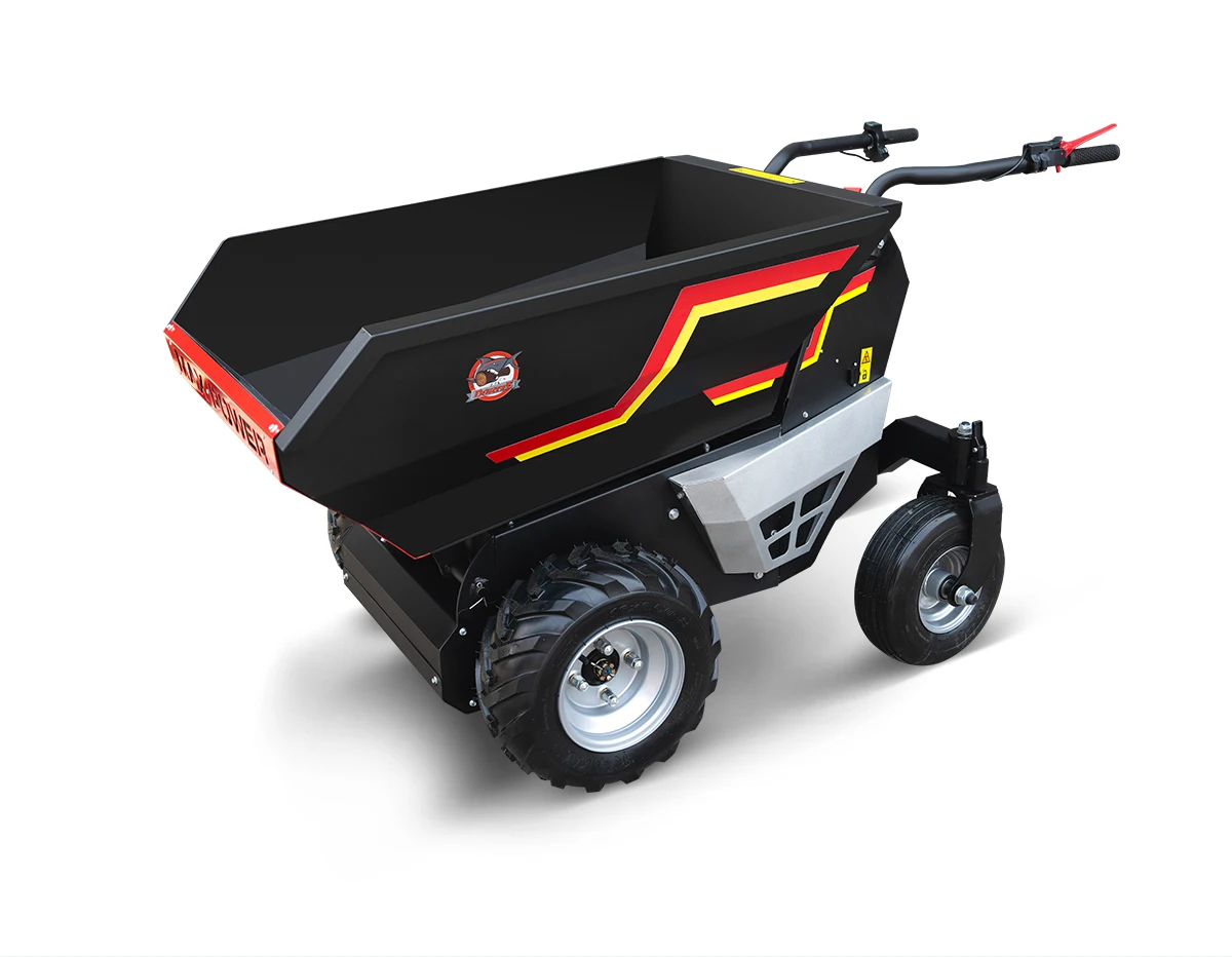 K-maxpower CE Certificate Upgraded Electric System 500KGS Forestry Garden Battery Operated Mini Dumper
