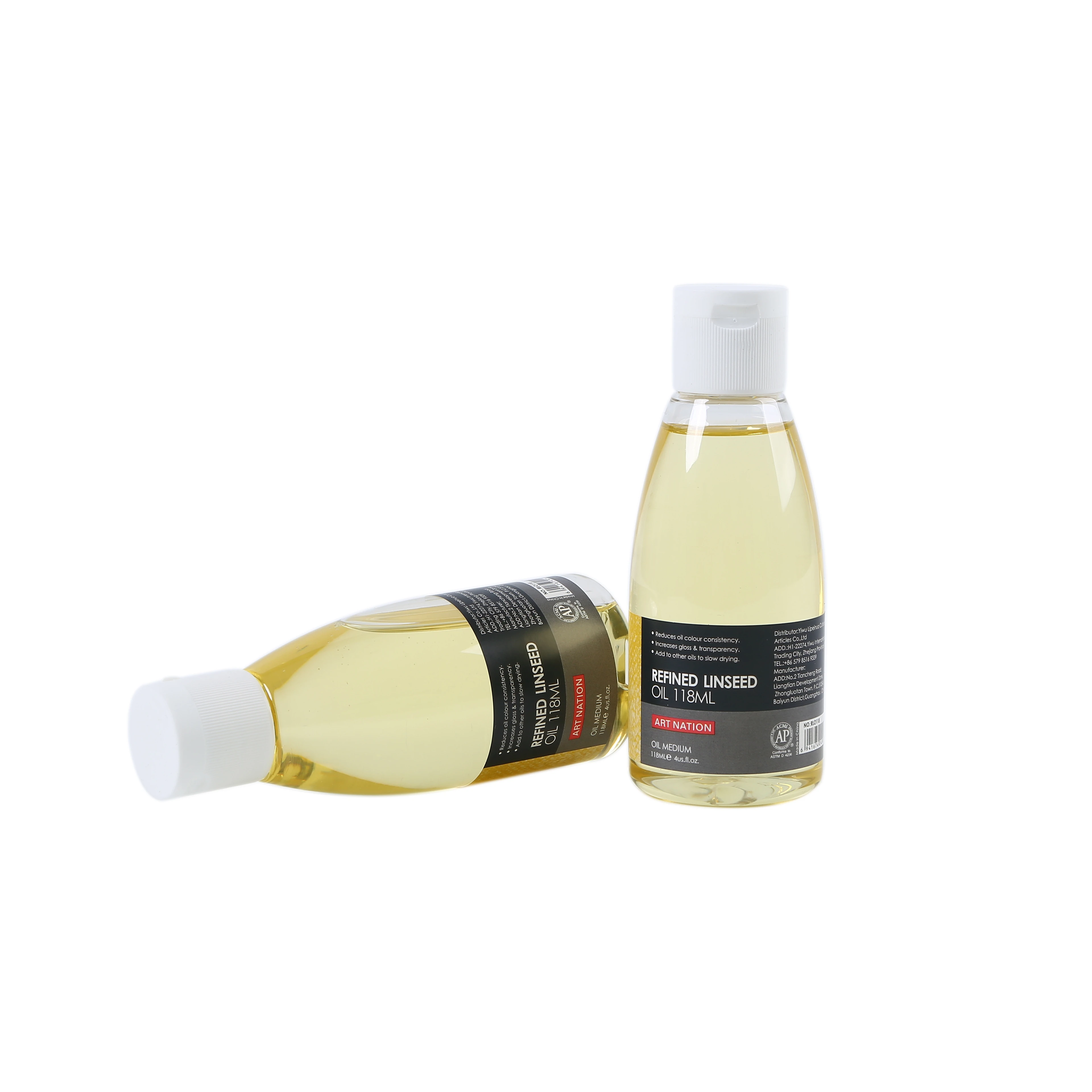 ART NATION painting medium Refined Linseed Oil 118ml Oil Medium