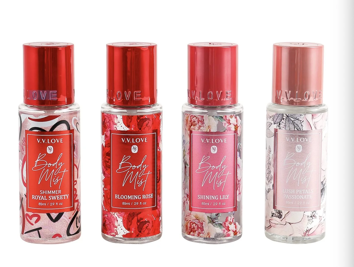 Vv Love 88ml Body Spray Fragrance Body Mist Perfume for Women Female Eau De Parfum 250ml Other Country Fruity