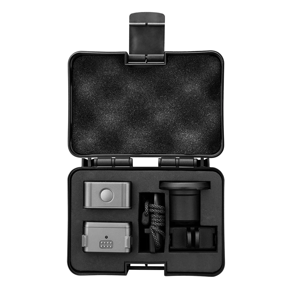 Telesin Foam Groove Hard  Protective Camera Case for DJI Action 2 Camera