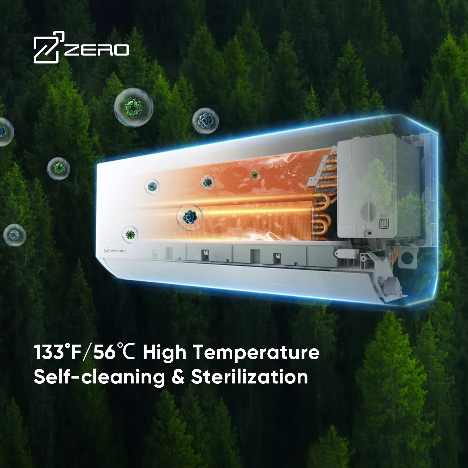 Настенная мини-сплит-система кондиционера с нулевым Z-MAX 60 Гц 18000 24000 36000 BTU Инвертор Сплит-Кондиционер