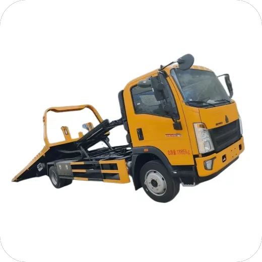 SINOTRUK HOWO 4x2 5 tons Light Duty Tow Truck Wrecker Road Rescue Vehicle