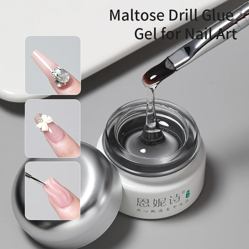 Wholesale 8g Reinforce Solid Nail Glue Gel and UV Rhinestone Nail Glue 3d Nail Decoration Glue