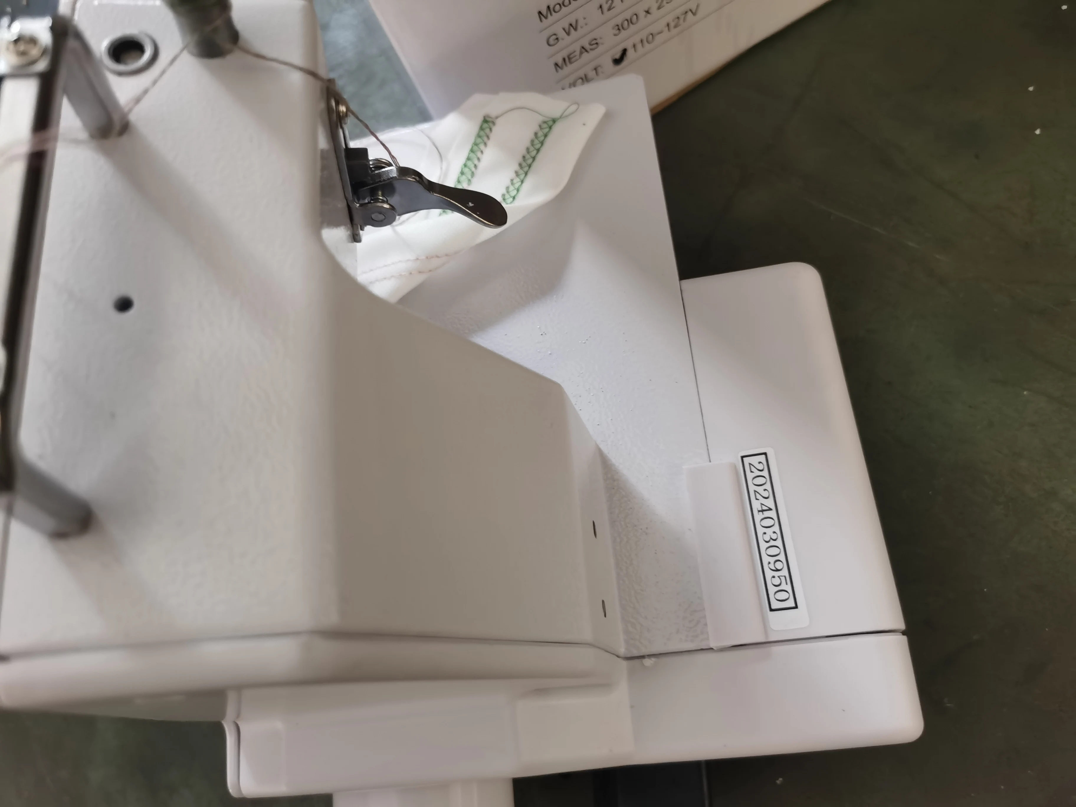 jukky 257 small interlock sewing machine for home and  industrial use best quality hot sale domestic sewing machine