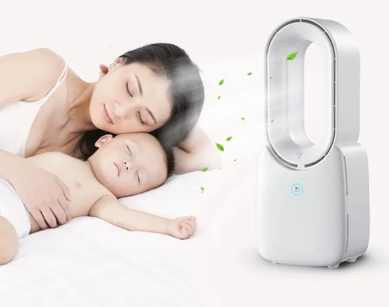 Energy-saving Electric Silent Tower Table Vertical Floor Fan Wholesale Drop Shipping Bladeless Fan