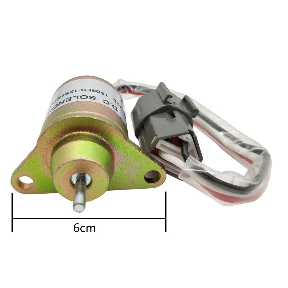
Excavator Parts 12V Flameout Solenoid Valve Switch 1503ES-12S5SUC12S For Yanmar 