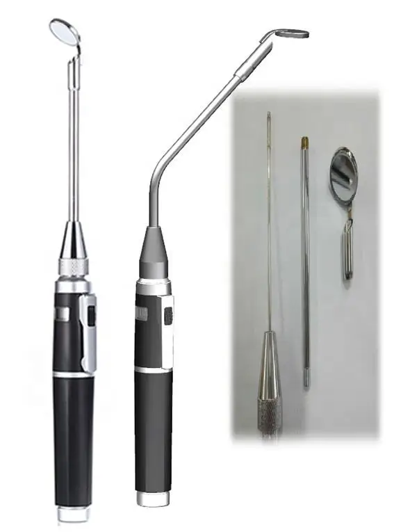 SZMIQU медицинская портативная эндоскопическая система с ЖК-экраном ларингоскоп стоматологическое ларингное зеркало