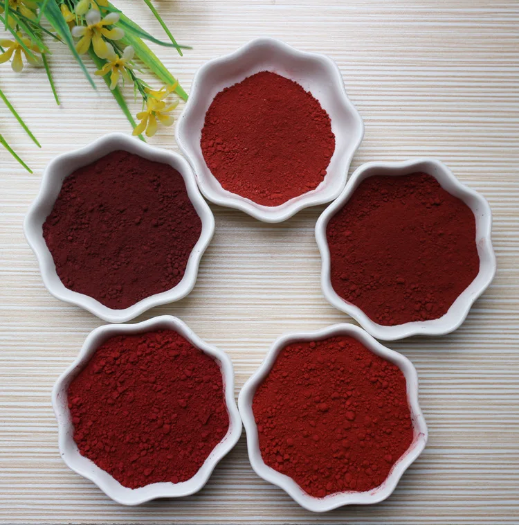 Iron oxide red anti-rust paint cement floor tile concrete brick asphalt pavement  powder