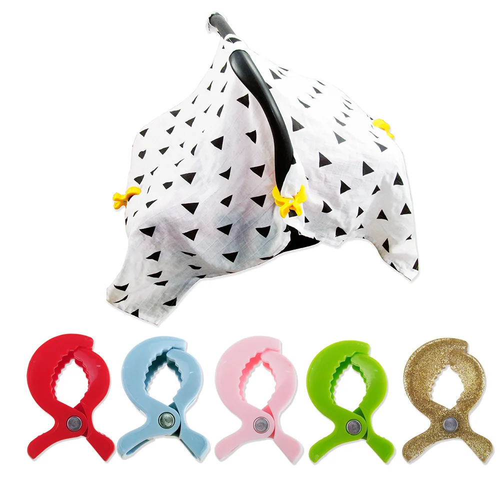 Baby Stroller Clamp Pram Peg Portable Pushchair Hook Baby Car Seat Clips Blanket Mosquito Net Clip Baby Stroller Accessories