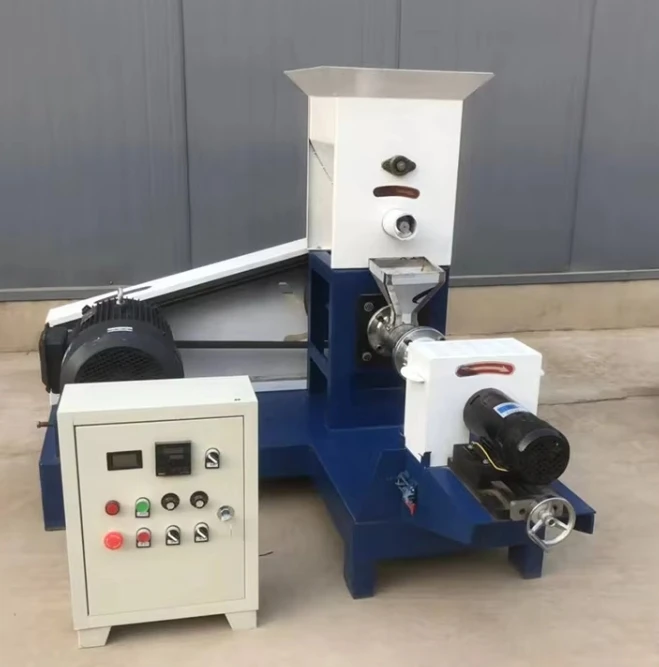 120kg/h dog food making machine extruder for pet food