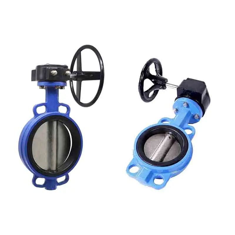 Best Selling Wafer Type  Cast Iron  Water Oil Gas normal Temperature Butterfly Valve