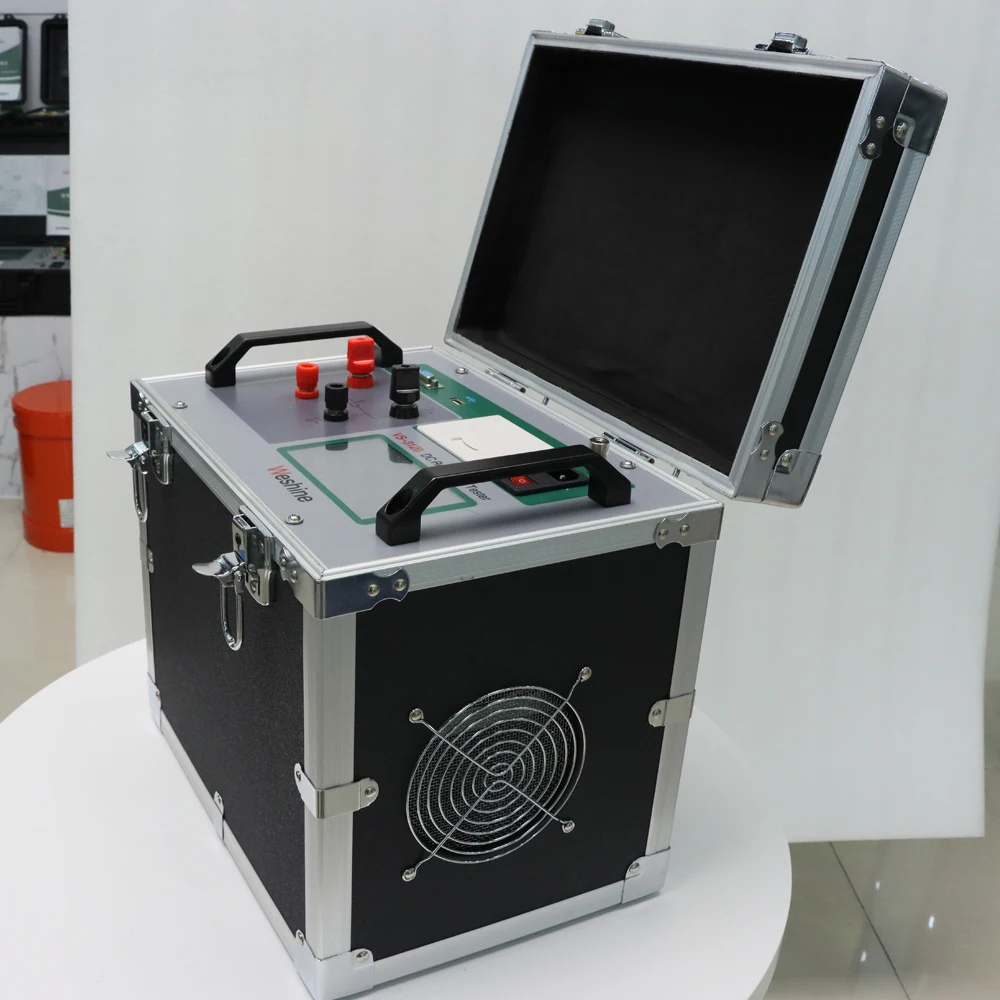 50 kohm Digital DC Low Resistance Meter 10 A 20 A 40 A 50 A Milliohm Meter Transformer DC Winding Resistance Meter Tester