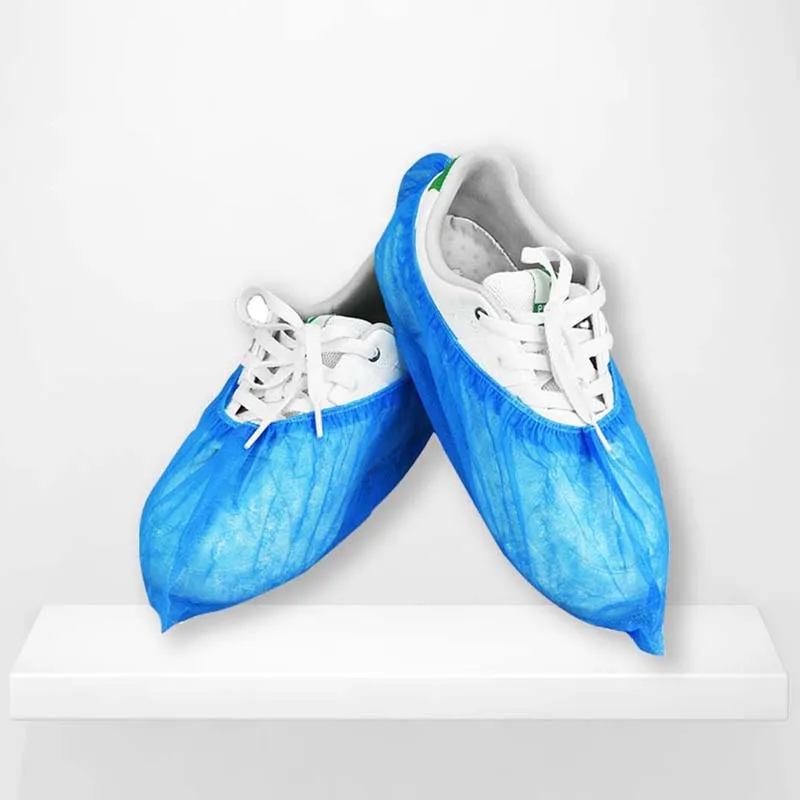 ppe safety equipment Disposable plastic Shoe Cover CPE shoe cover