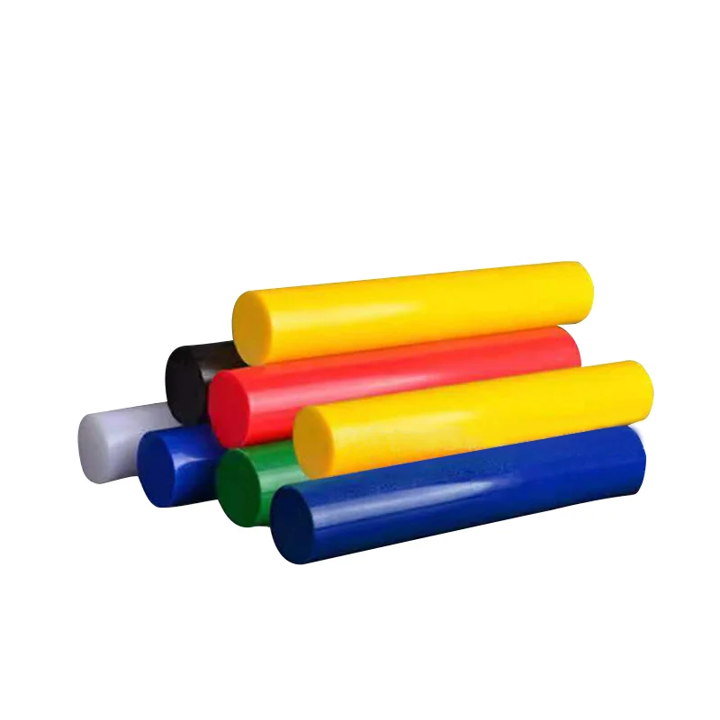 Custom Colors High Toughness POM Rod 100% New Material POM Bar, Acetal Rod Full Annealing to Eliminate Stress