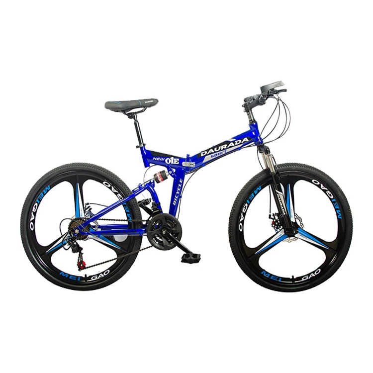 Wholesale 20inch / 26 inch carbon folding bicycle magnesium alloy integrated wheel foldable bike for adult