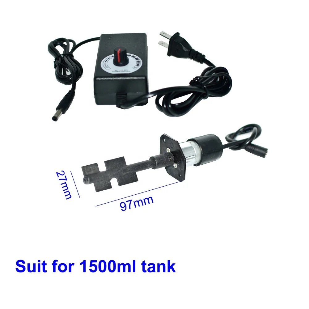 Low Price 250ml 1000ml 1500ml 2000ml White Ink Circulation System Device DTF Ink Mixer Motor for Epson UV DTF Printer