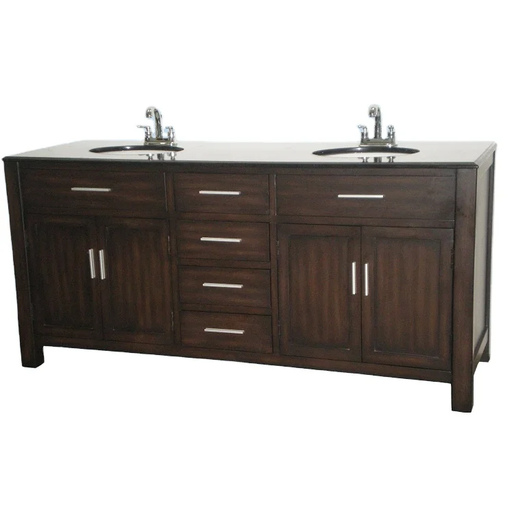 Floor standing european antique bathroom vanity furniture bath cabinet
