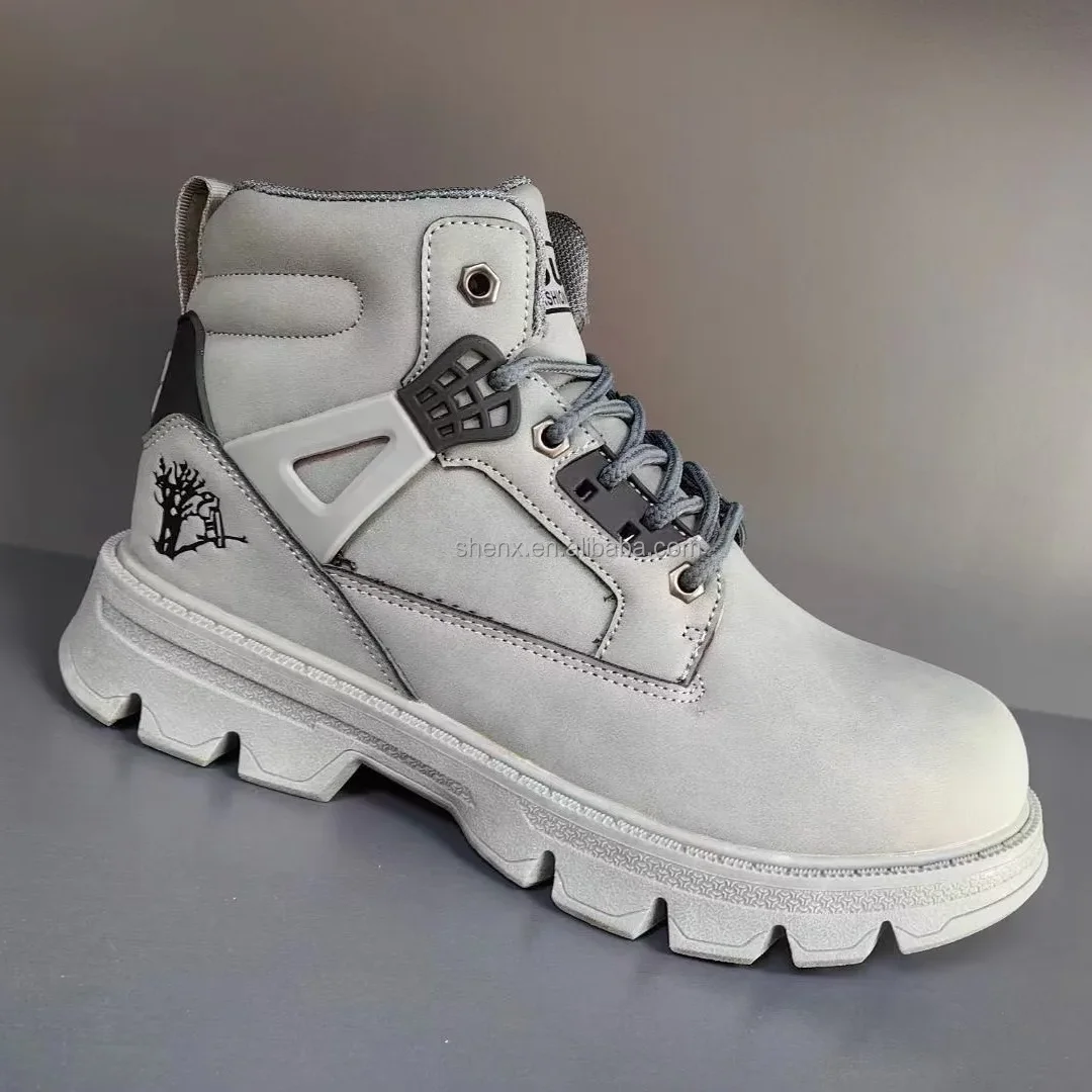Cheap Wholesale Winter Boots Snow Sheepskin Boots Warm Men Snow Boots Ready To Ship