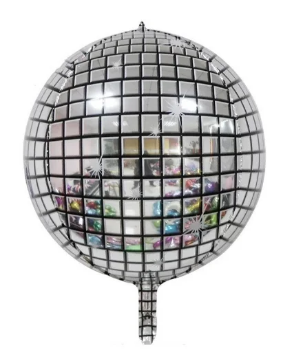 22 inch laser disco 4D ball birthday party decoration aluminum film balloon event arrangement
