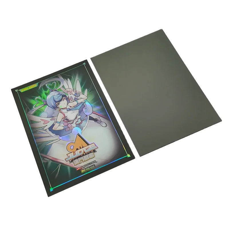 Custom Hologram Trading Plastic Yu gi oh Cartoon Game Toploader Card Sleeves Protector for TCG/CCG/MTG