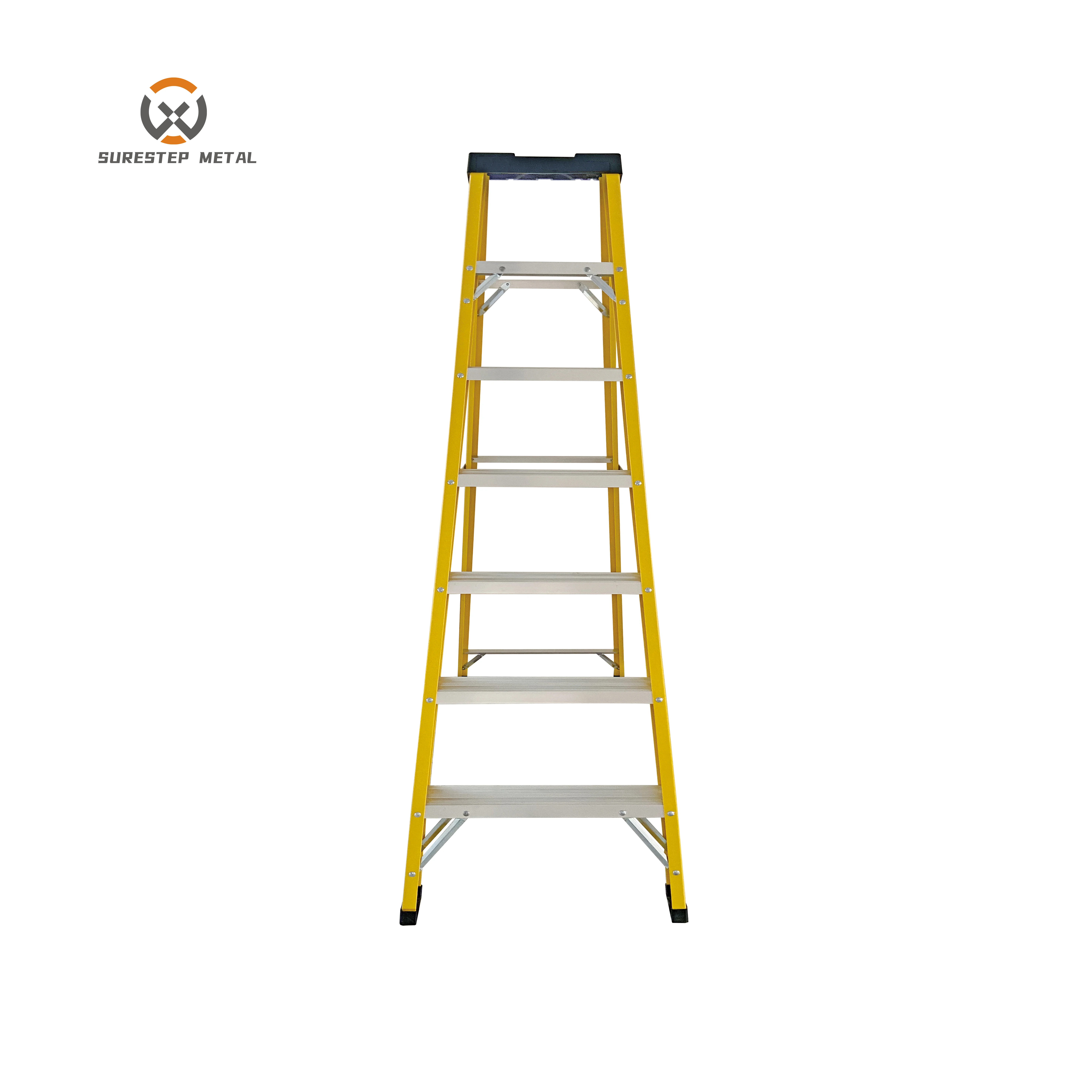 EN131 escalera Fiberglass,Fire Escape Ladder Extension Step telescopic Ladders