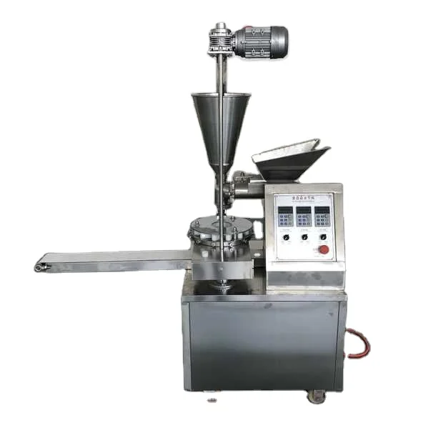 chinese bun momo baozi making machine with single/double hopper