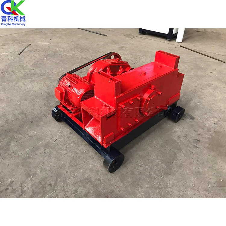 Iron wire straightening and cutting machine Waste steel bar cutting machine Rebar cutting machine