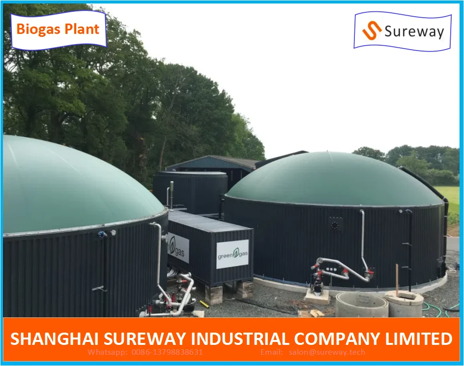 Cstr Anaerobic Reactor Tank Biogas Plant